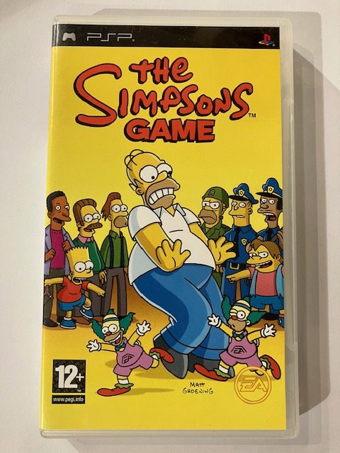 Simpsons Game käytetty (PSP) CIB