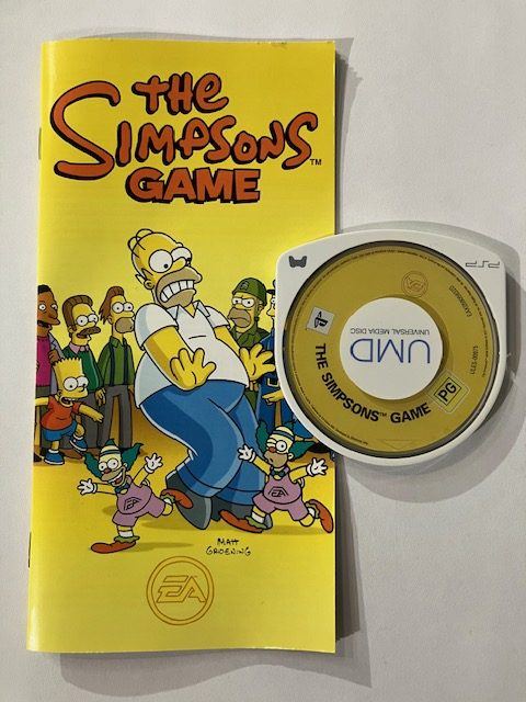 Simpsons Game käytetty (PSP) CIB - Image 3