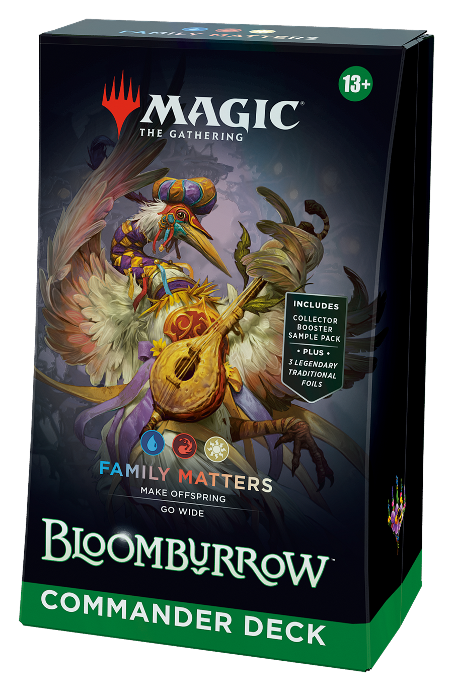 MTG Bloomburrow Commander Deck Family Matters (Blue/Red/White)