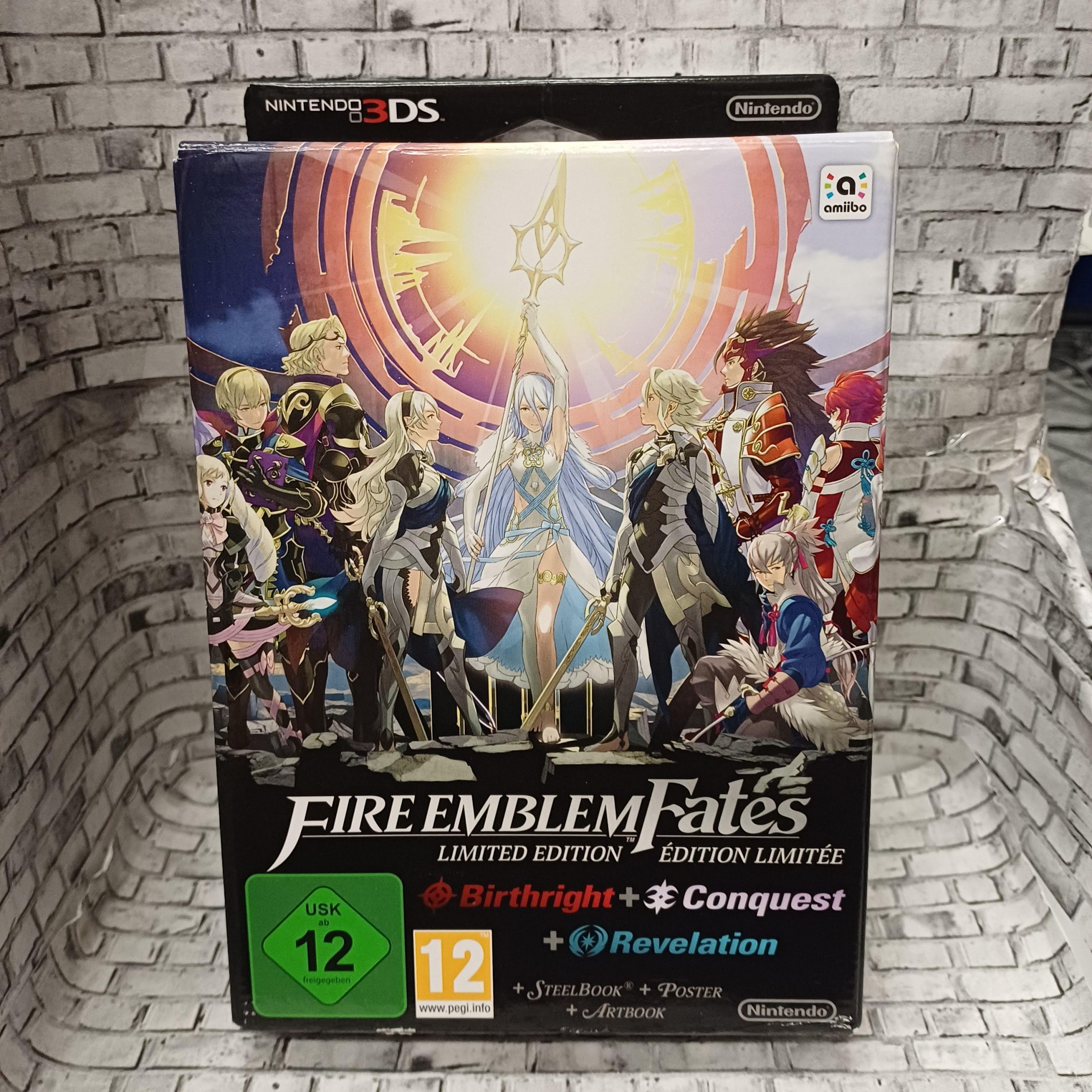 Fire Emblem Fates Limited Edition käytetty (3DS) CIB