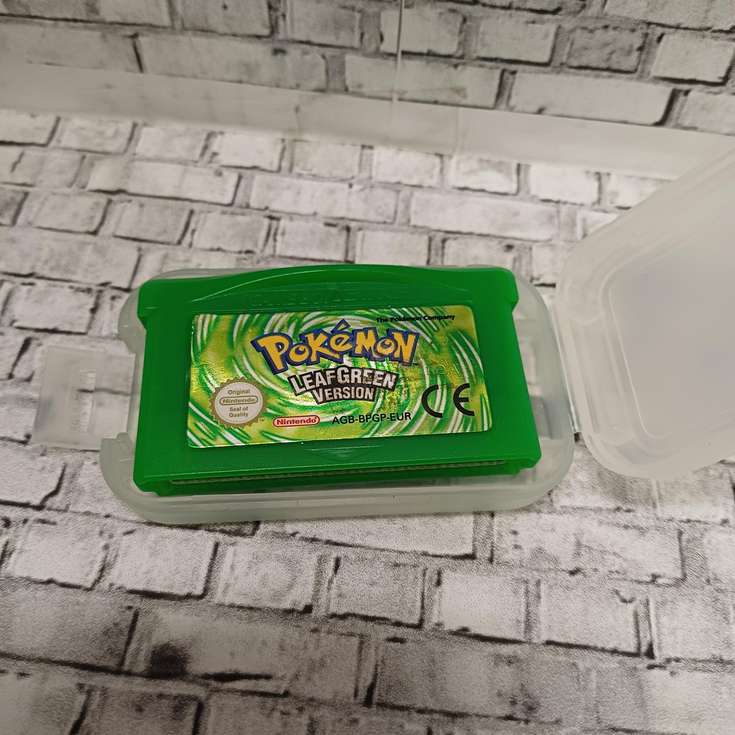 Pokémon LeafGreen käytetty (GBA) Loose