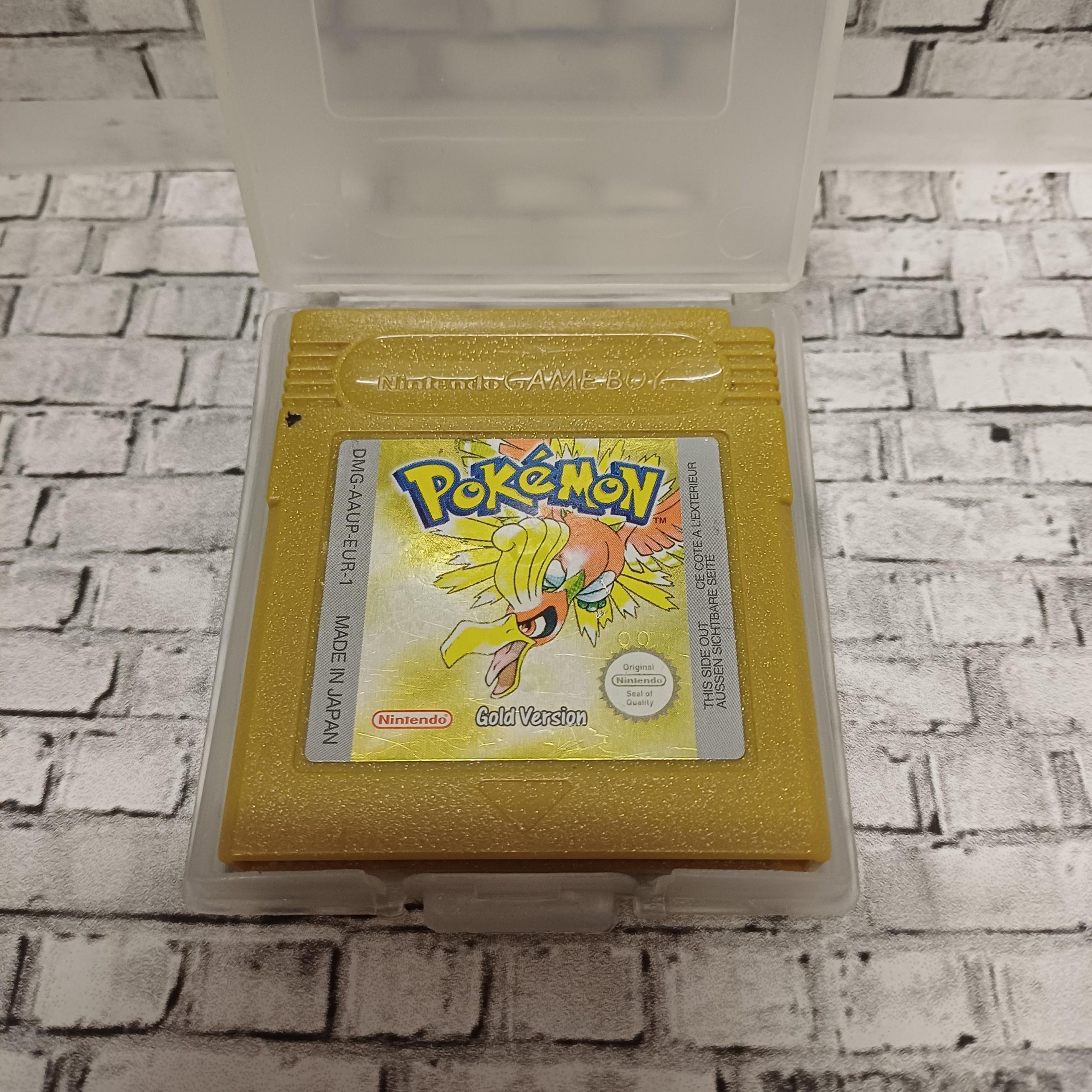 Pokémon Gold käytetty (GBC) Loose