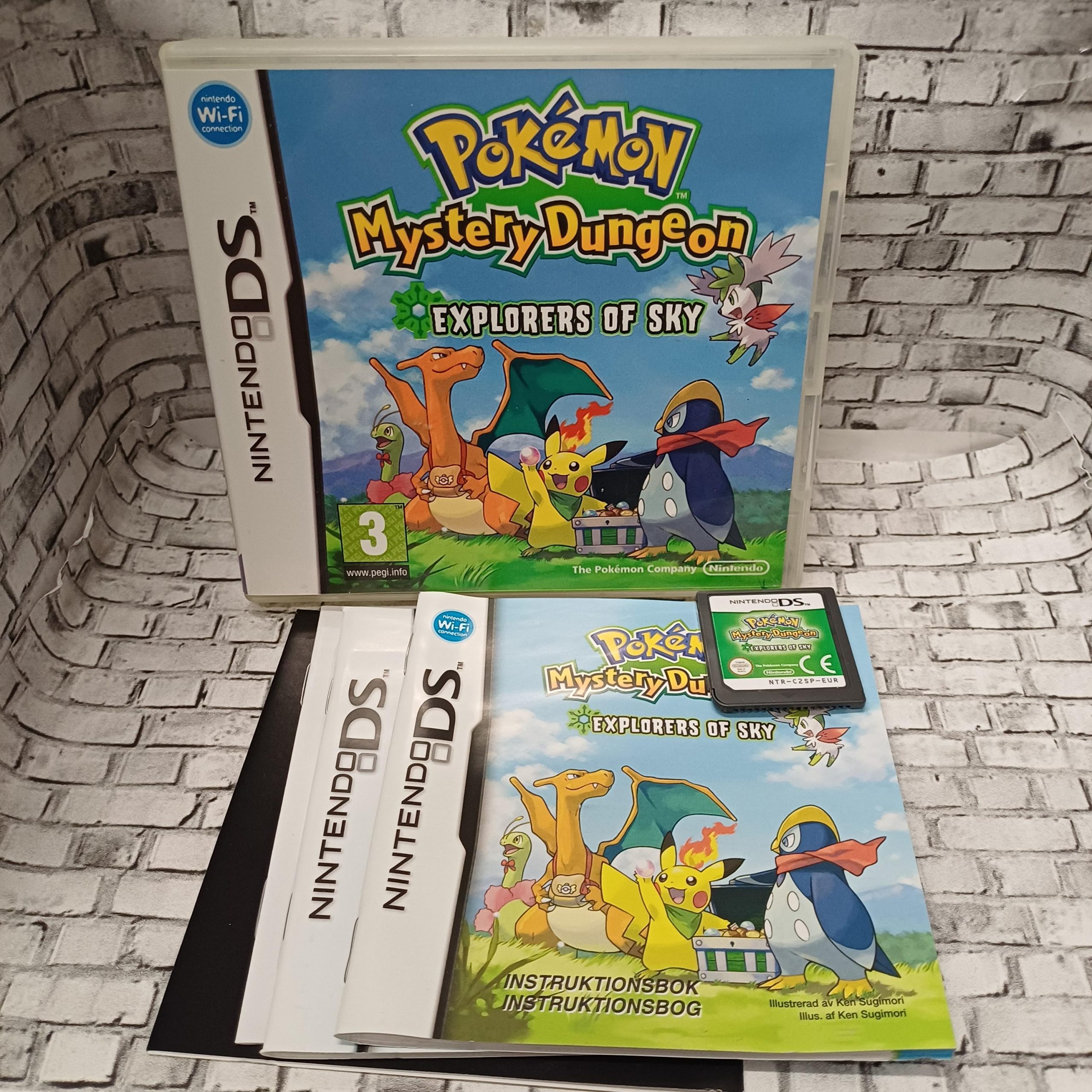 Pokémon Mystery Dungeon Explorers of Sky käytetty (DS) CIB