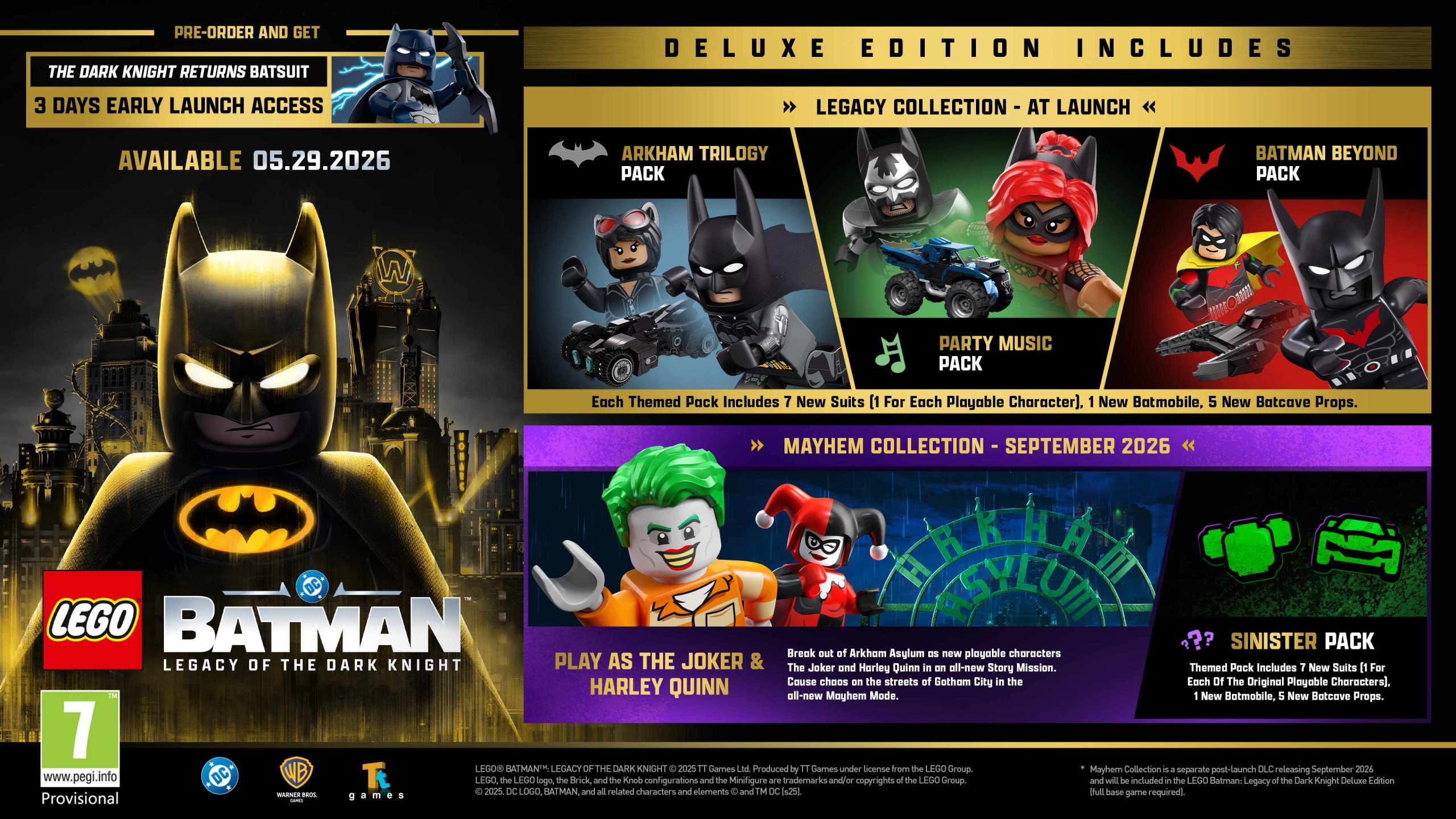 LEGO Batman: Legacy of the Dark Knight Deluxe Edition (Switch 2) - Image 2