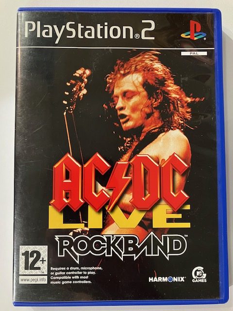 Rock Band: AC/DC käytetty (PS2)