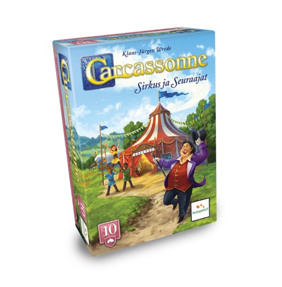 Carcassonne Sirkus ja Seuraajat (10. lisäosa)