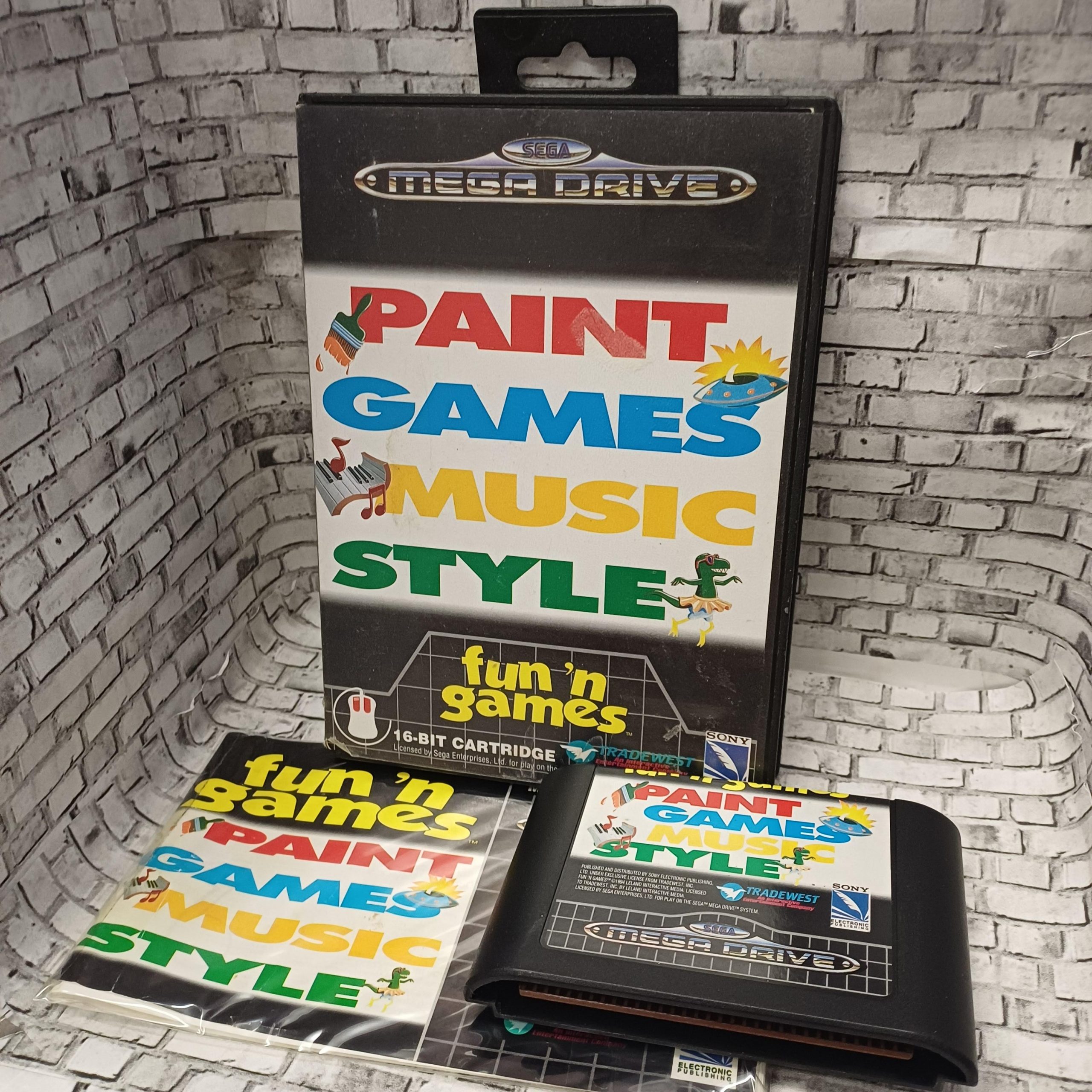 Fun ´n Games käytetty (Mega Drive) CIB