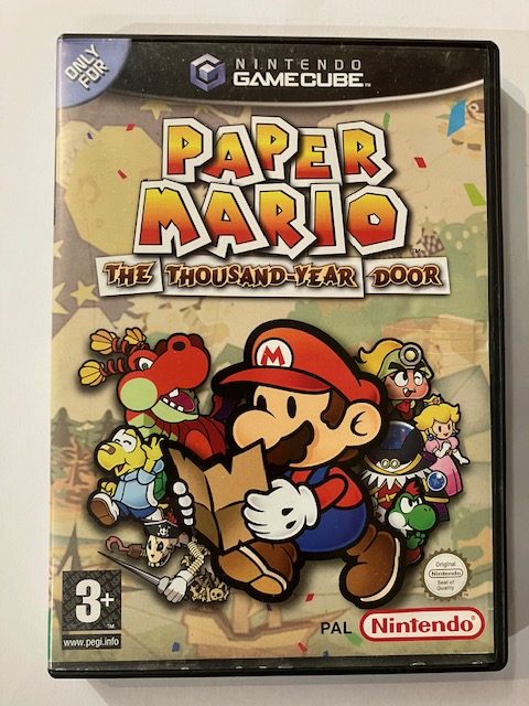Paper Mario: The Thousand-Year Door käytetty (GC) CIB