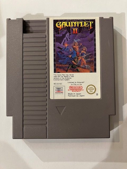 Gauntlet 2 käytetty (NES) EEC Loose