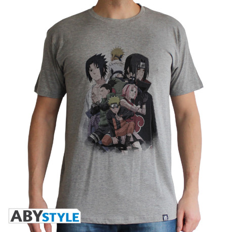 Naruto Shippuden - Unisex T-Paita - "Group"