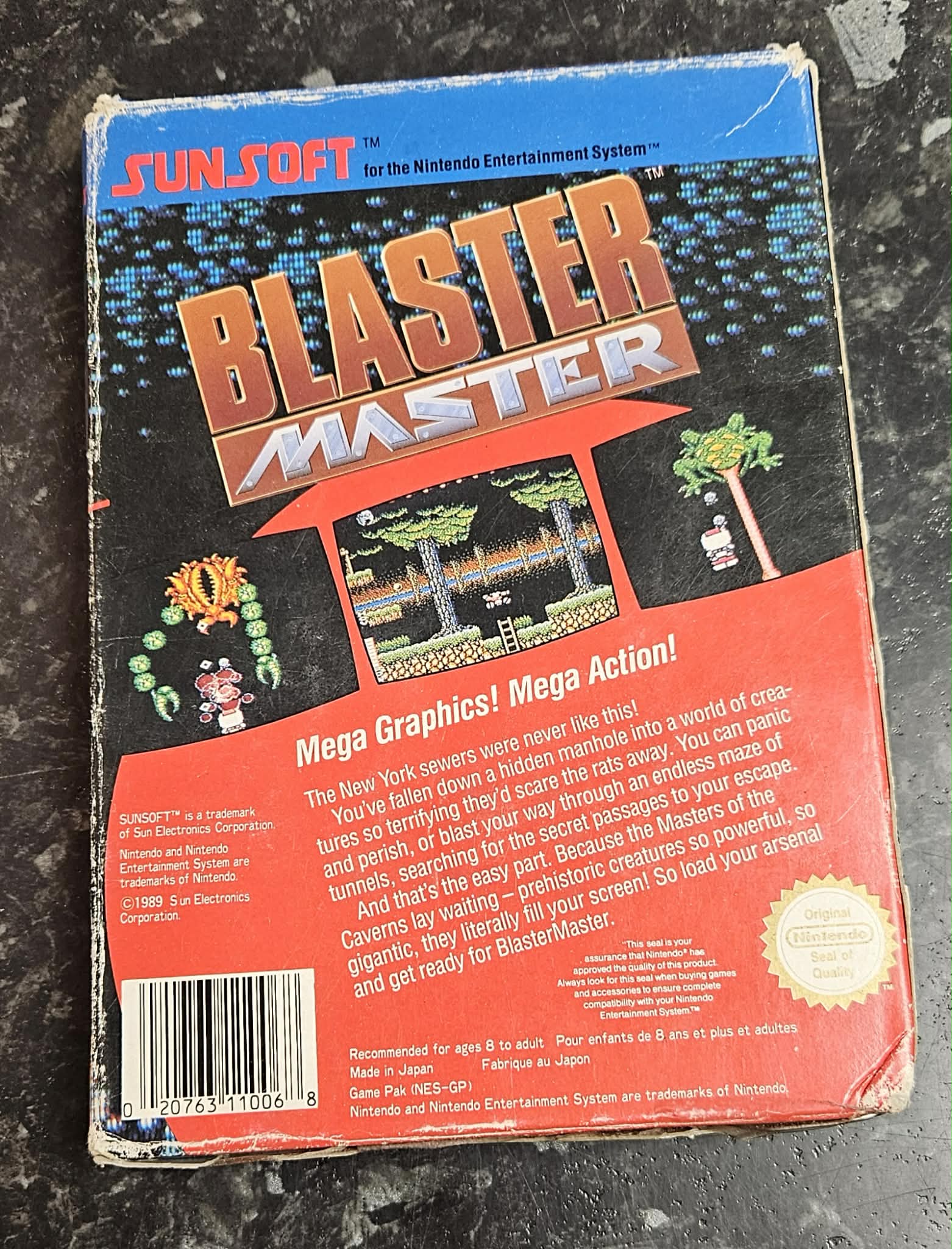 Blaster Master käytetty (NES) SCN CIB - Image 2