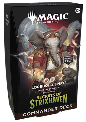 MTG Secrets of Strixhaven Commander Deck: Lorehold Spirit (Red/White)