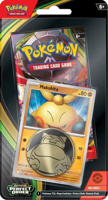 Pokémon TCG Mega Evolution 03: Perfect Order - Checklane Blister Makuhita