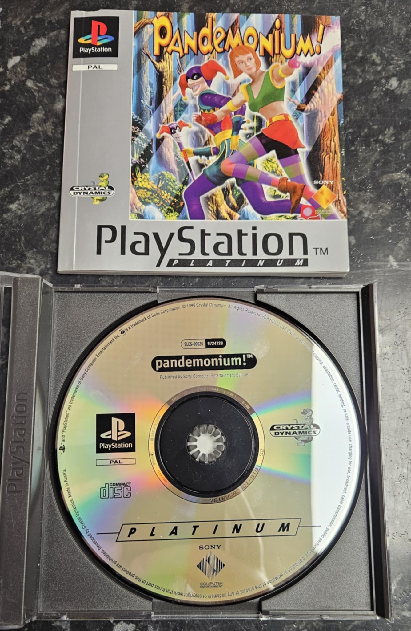 Pandemonium! käytetty (PS1) Platinum CIB - Image 3