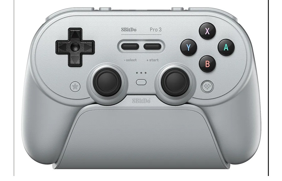 8BitDo Pro 3 Bluetooth Gamepad Gray peliohjain