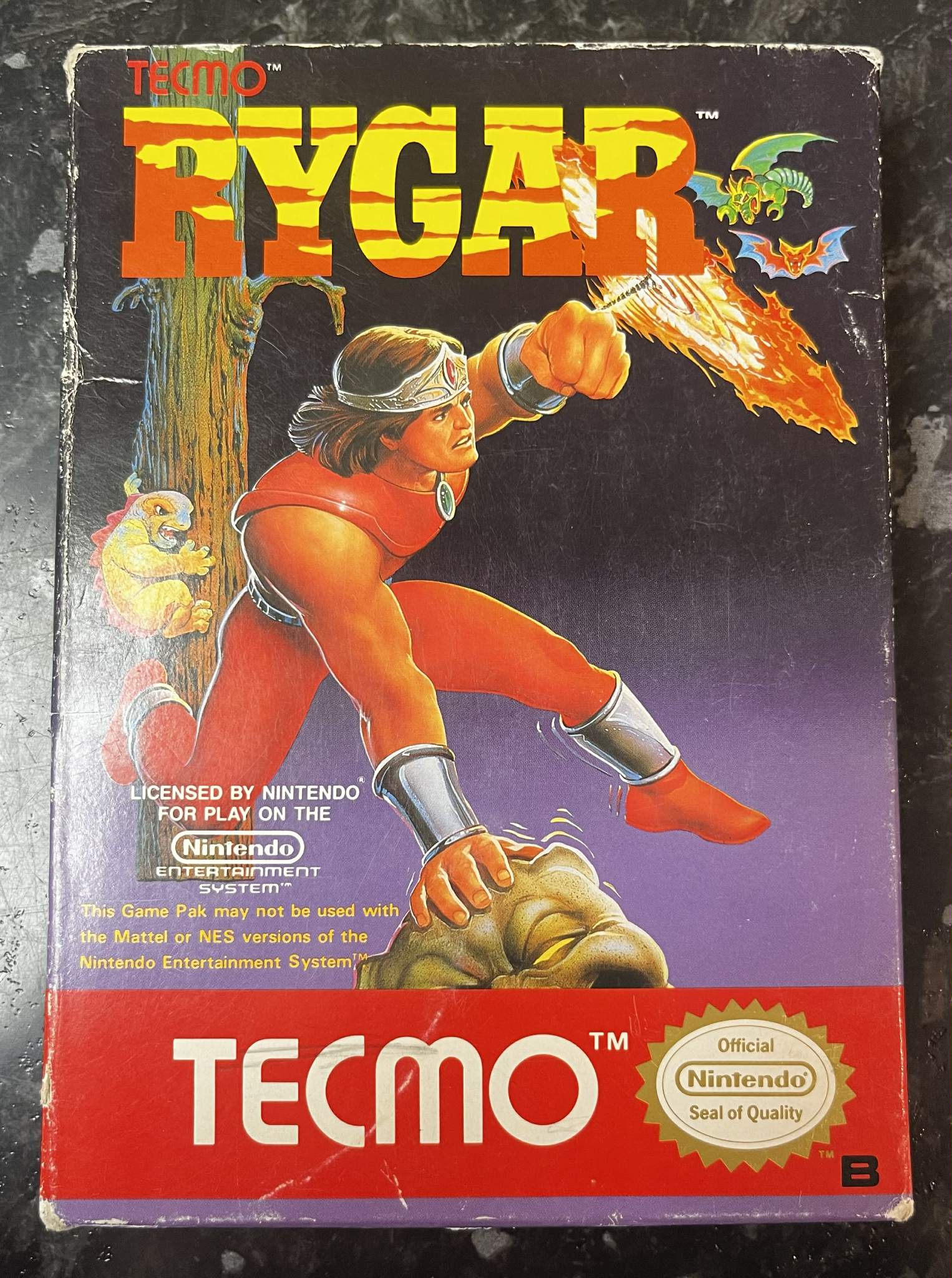 Rygar käytetty (NES) SCN CIB