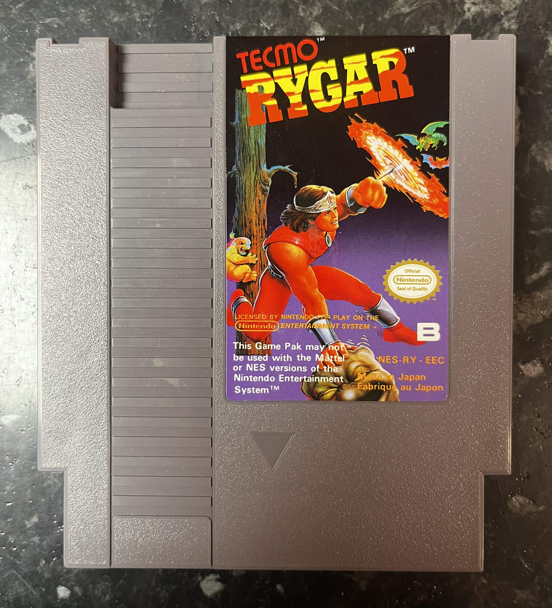 Rygar käytetty (NES) SCN CIB - Image 3