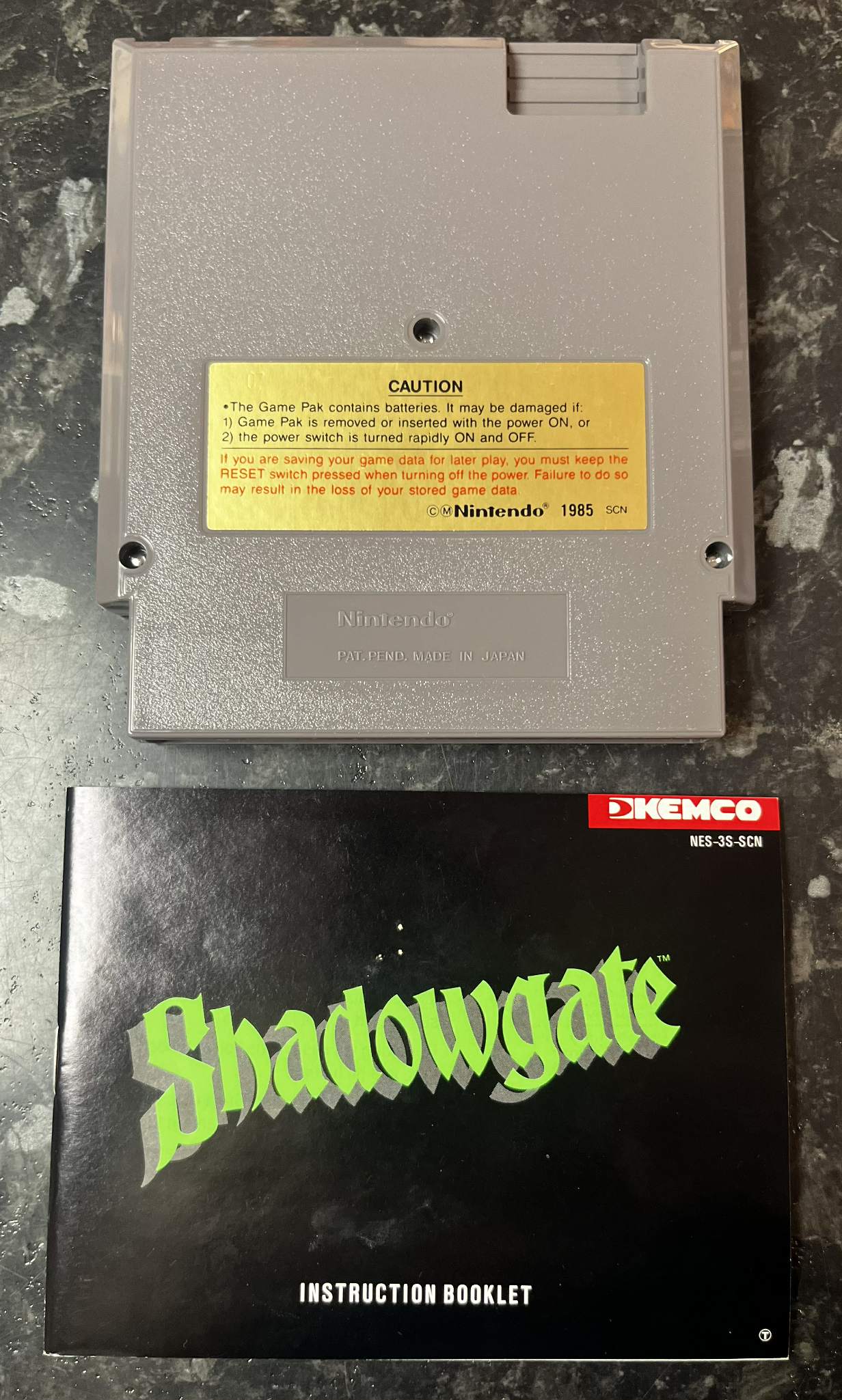 Shadowgate käytetty (NES) SCN CIB - Image 4