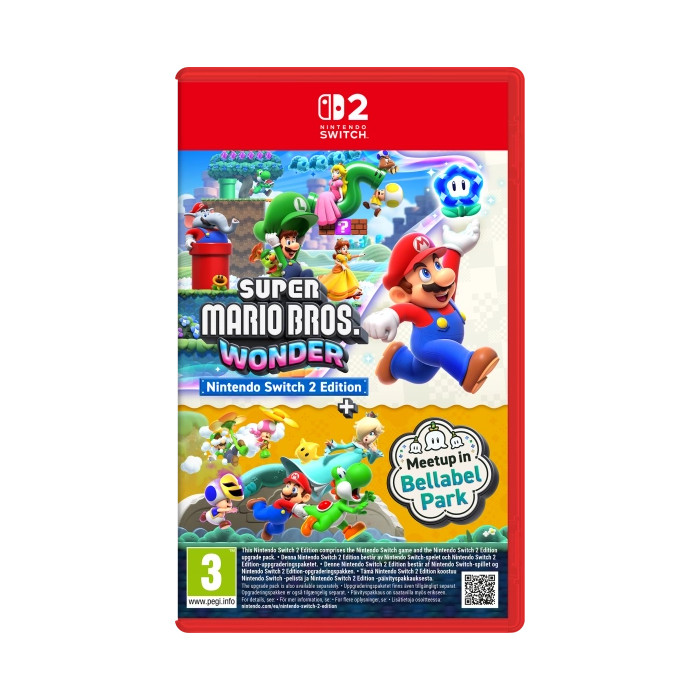 Super Mario Bros. Wonder + Meetup in Bellabel Park & Mario Pinssit (Switch 2)