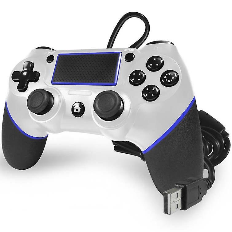 Teknogame Phantom P4 Wired Controller White (PS4)