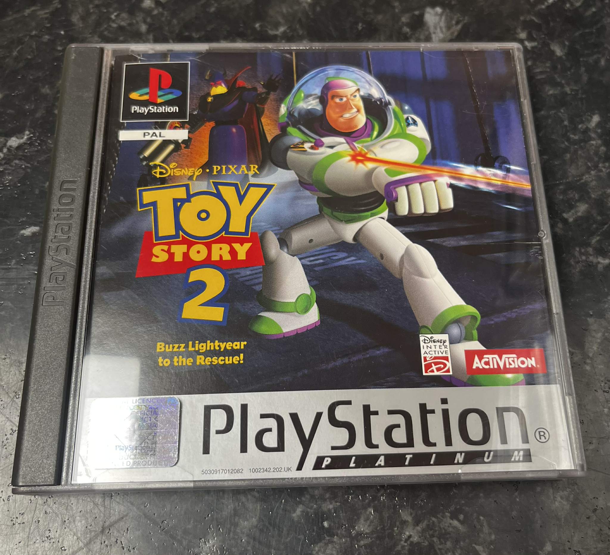 Toy Story 2: Buzz Lightyear to the Rescue! käytetty (PS1) Platinum CIB