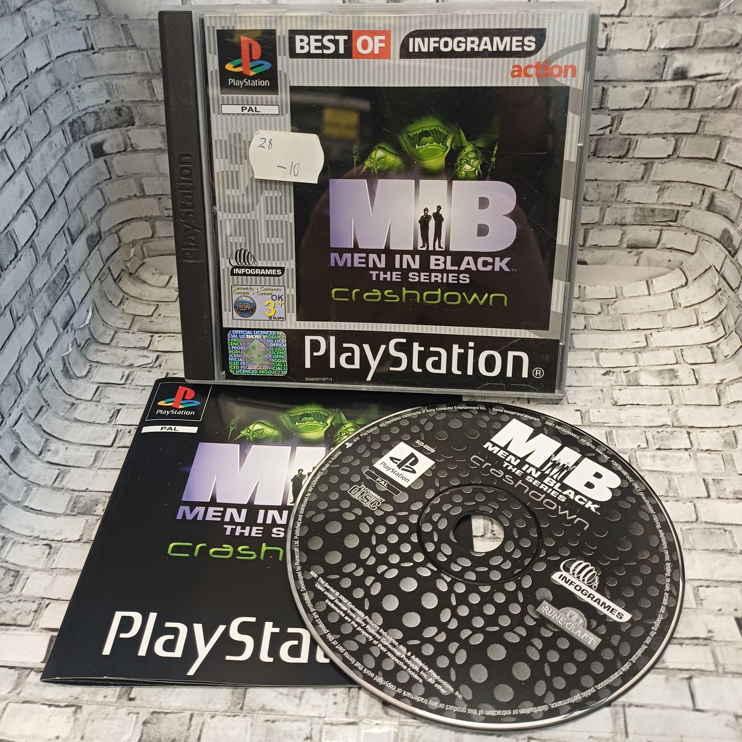Men in Black: The Series - Crashdown käytetty (PS1) Classics CIB