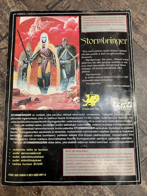 Stormbringer käytetty (Pelkkä Kirja) - Image 2
