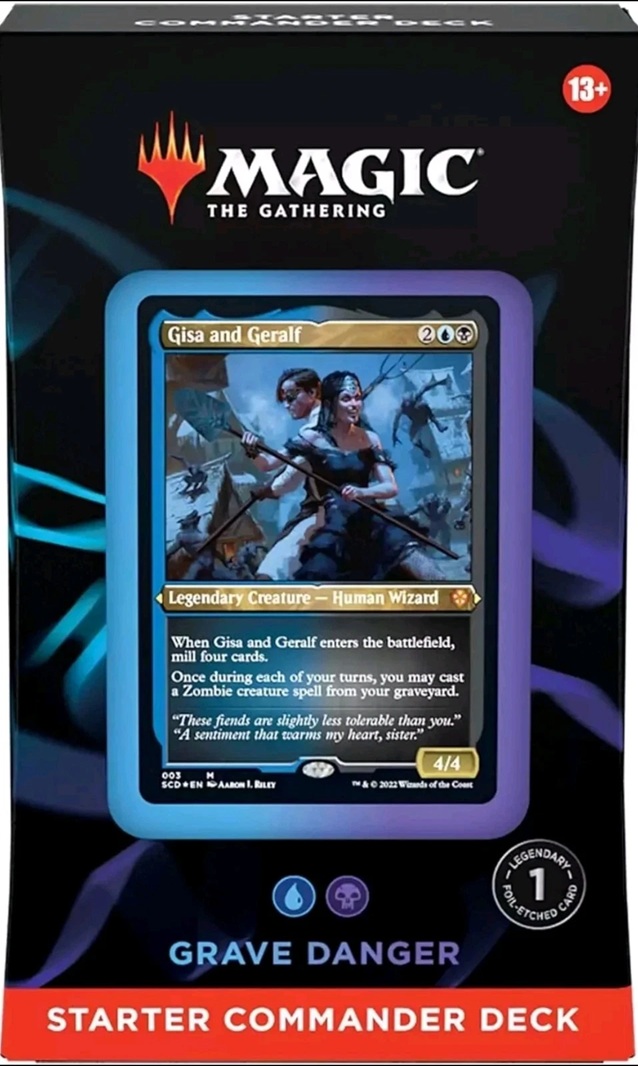 MTG Starter Commander Deck 2022: Grave Danger (Blue/Black)
