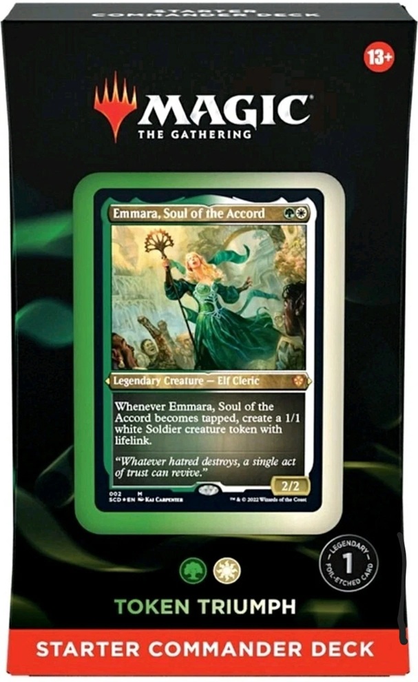 MTG Starter Commander Deck 2022: Token Triumph (Green/White)