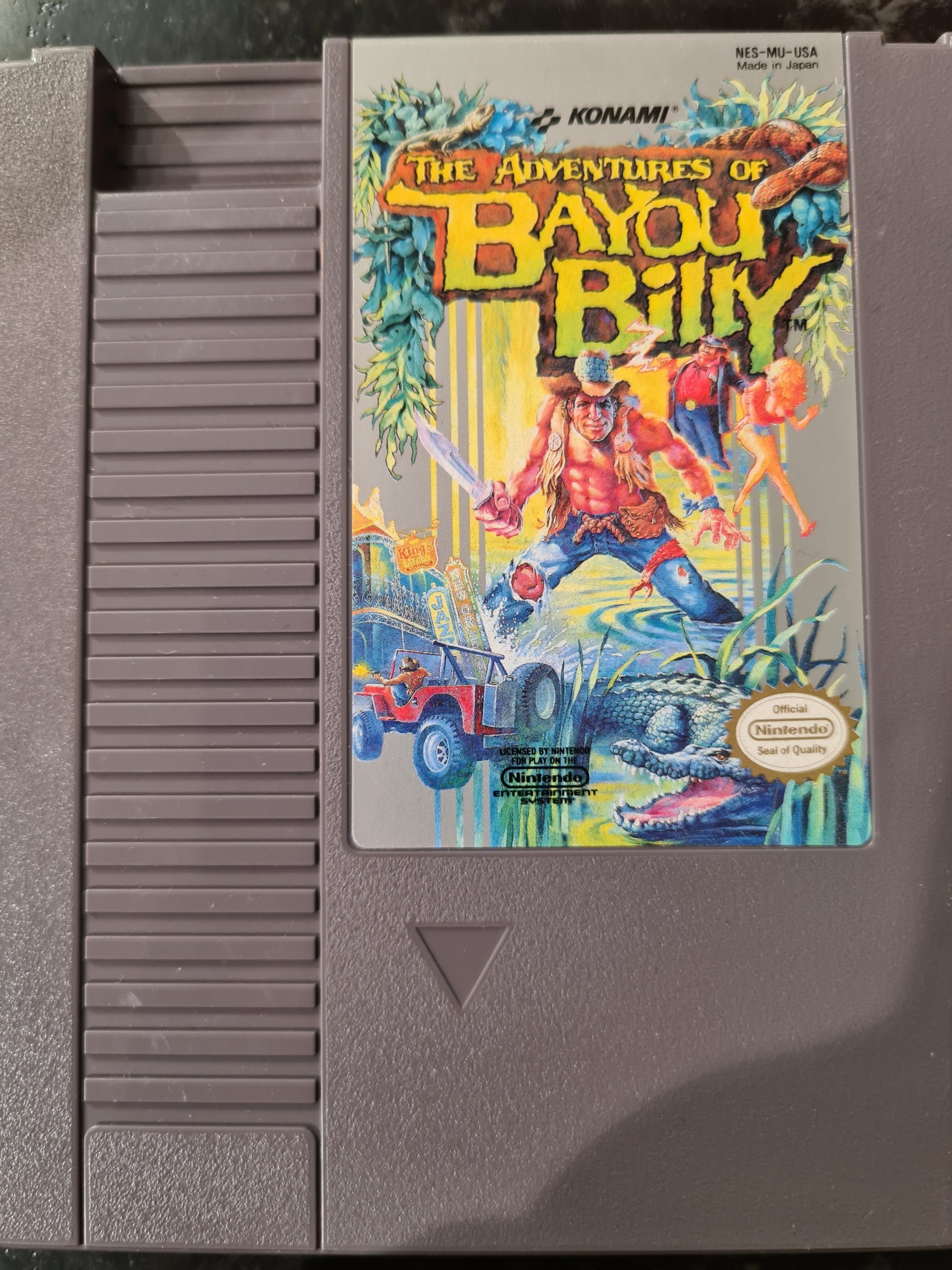 The Adventures of Bayou Billy (NES) USA Loose