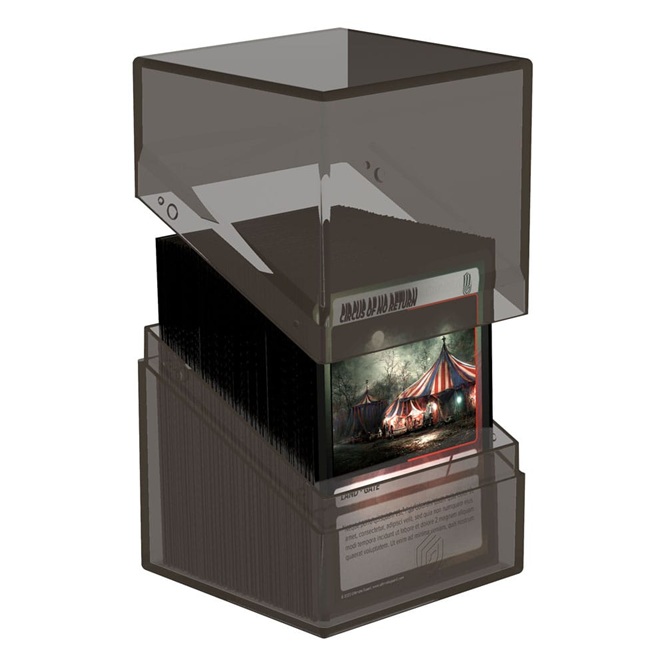 Ultimate Guard Boulder 100+ Clear - Onyx Deckbox - Image 2