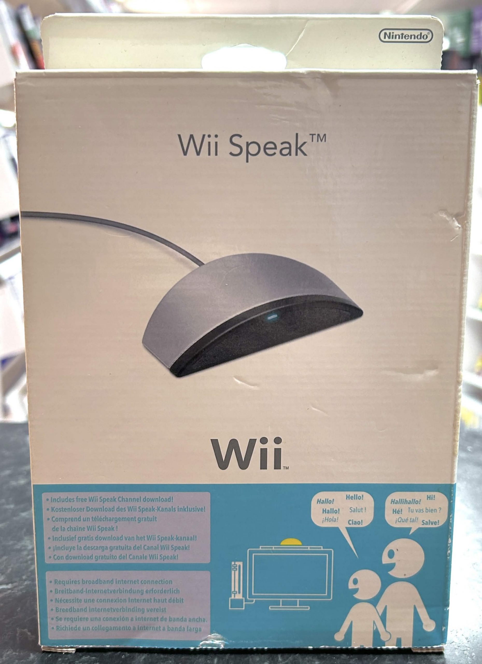 Wii Speak käytetty (Wii) CIB