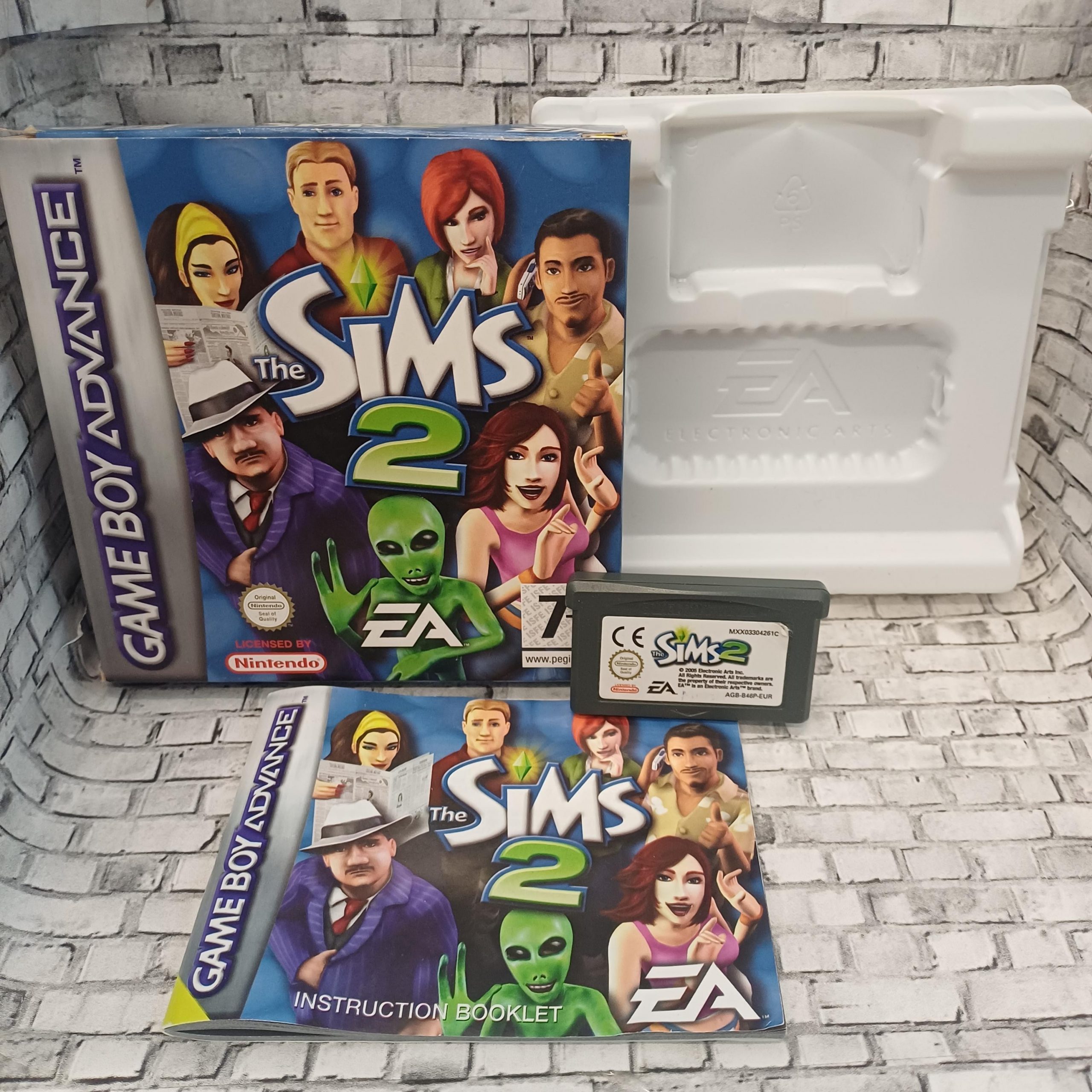 Sims 2 käytetty (GBA) CIB
