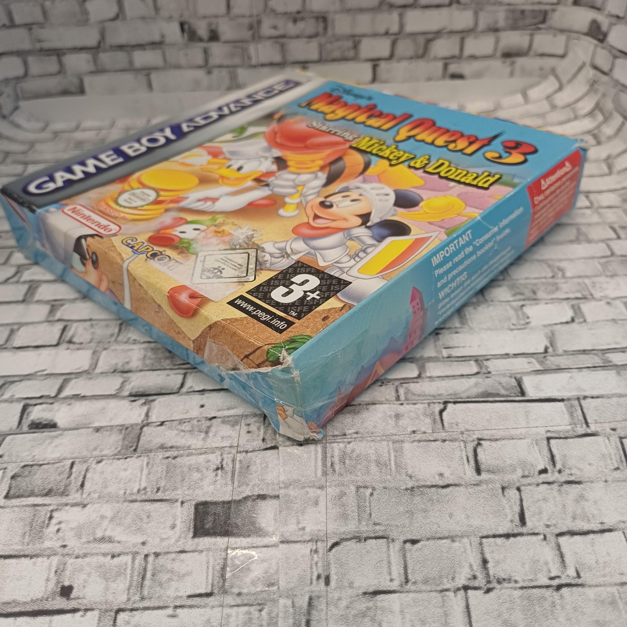 Disney's Magical Quest 3 Starring Mickey & Donald käytetty (GBA) CIB - Image 3