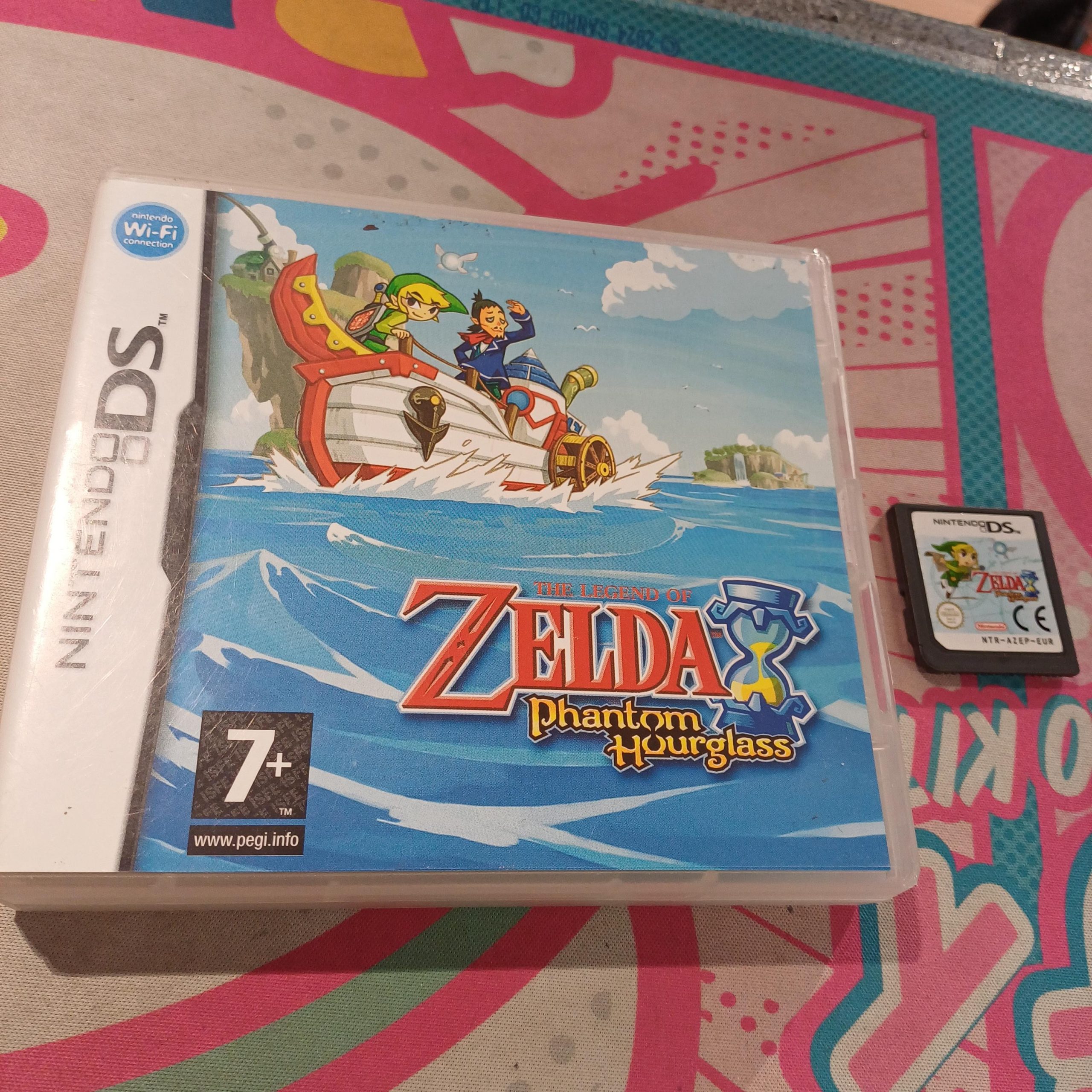 The Legend of Zelda Phantom Hourglass käytetty (DS) Boxed
