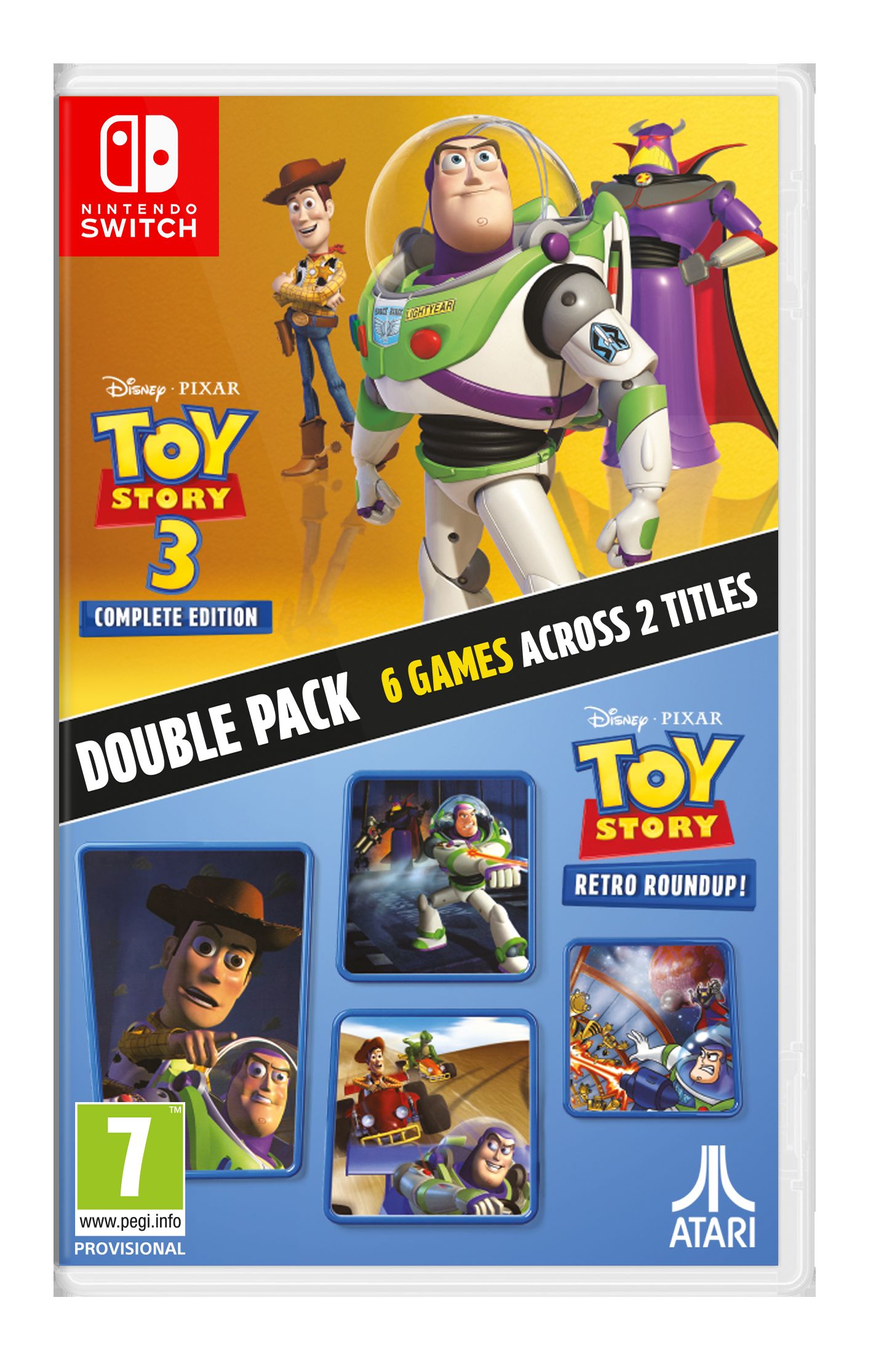 Toy Story: Retro Roundup! + Toy Story 3 Complete Edition Double Pack (Switch)