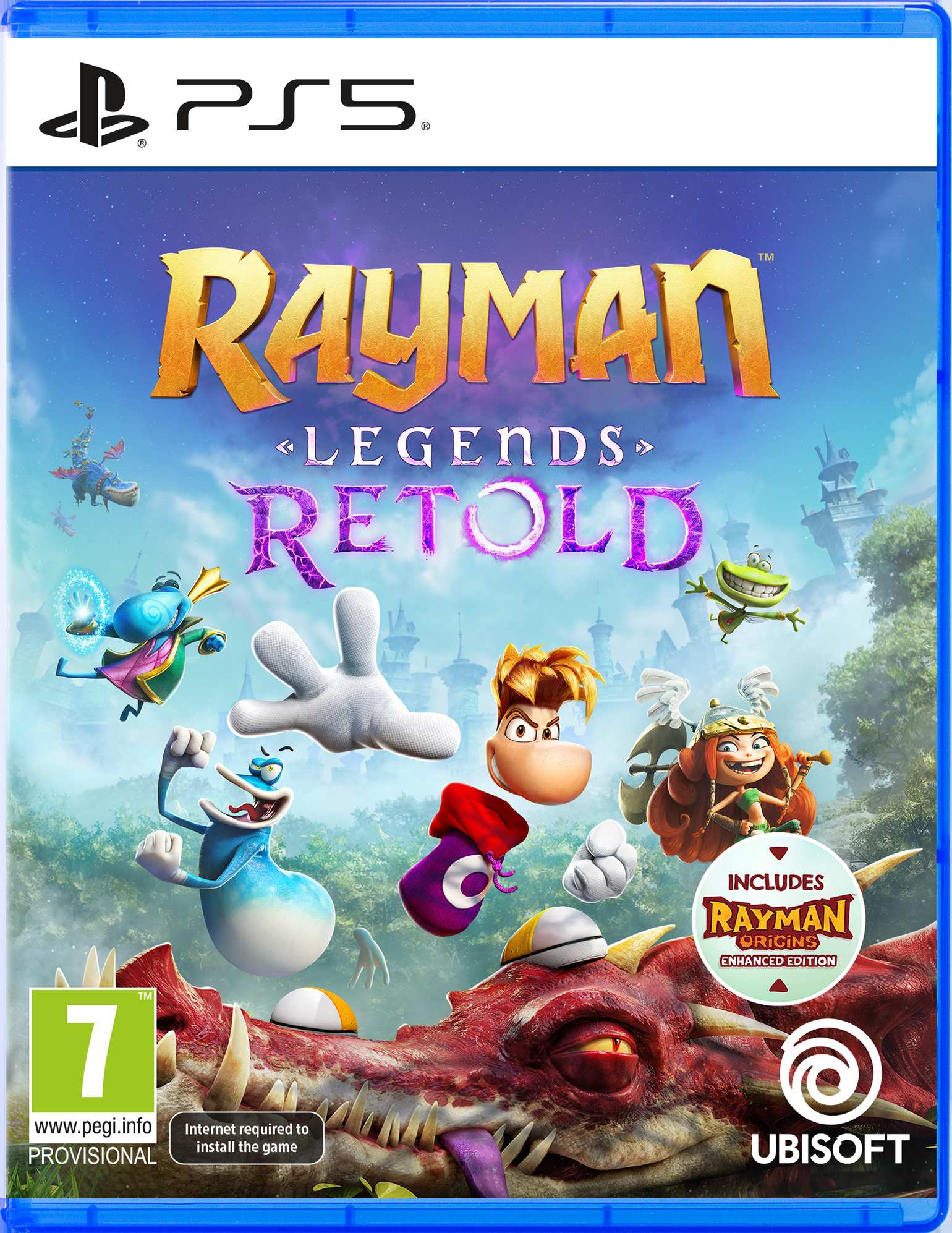 Rayman Legends Retold + Ennakkotilaajan edut (PS5)