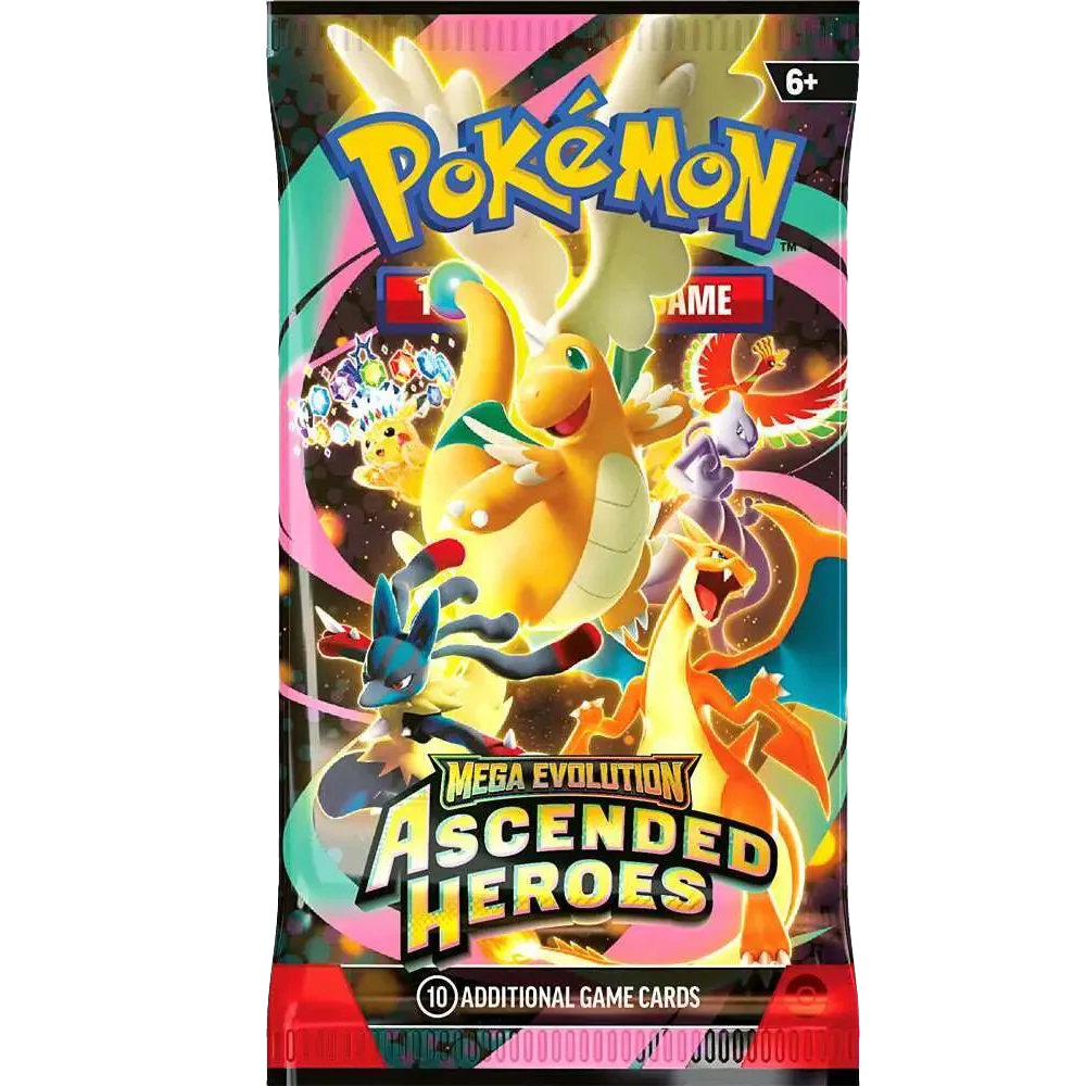 Pokémon TCG Mega Evolution 02.5 Ascended Heroes Booster