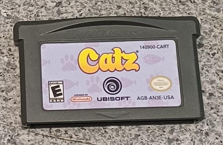 Catz käytetty (GBA) USA Loose