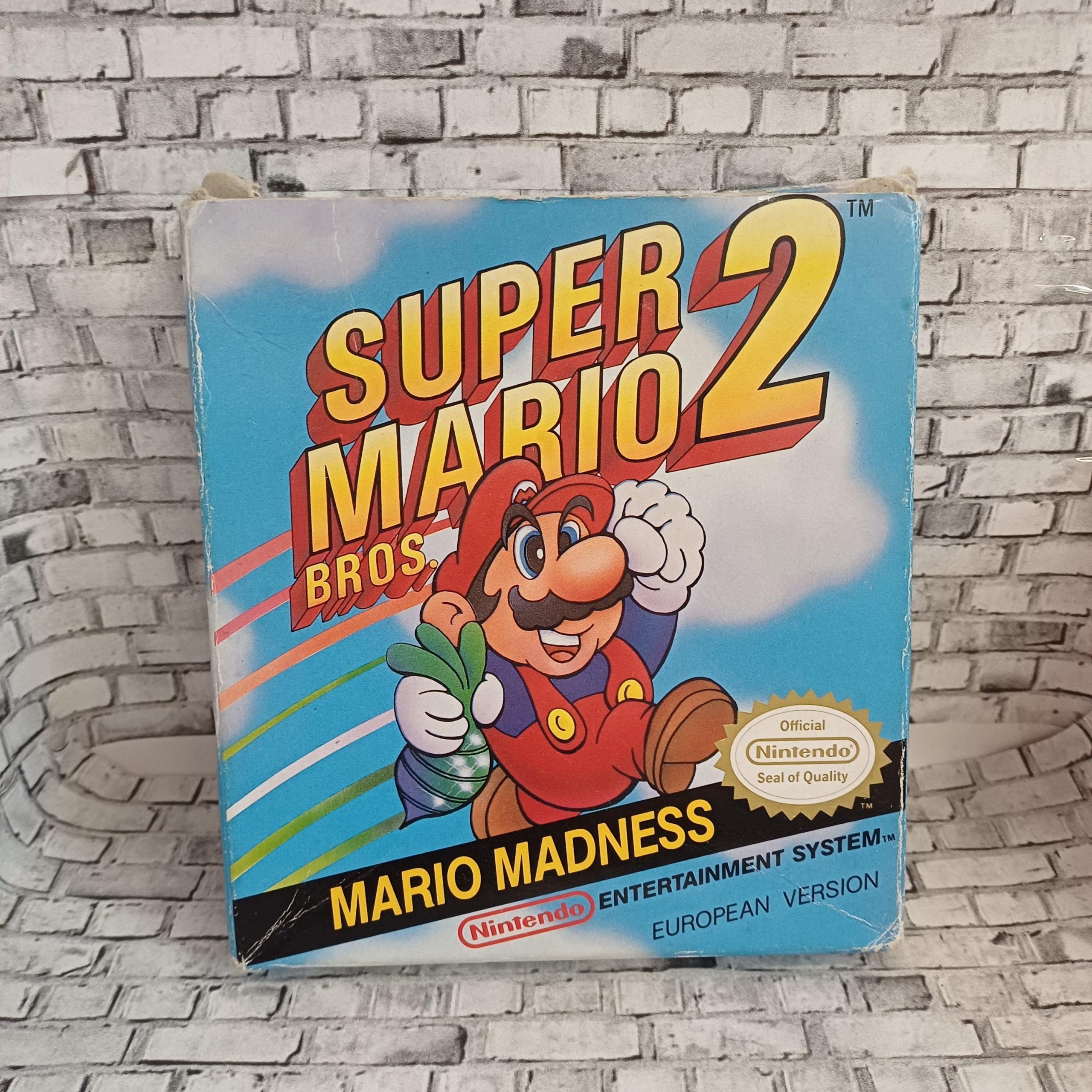 Super Mario Bros. 2 käytetty (NES) EEC Boxed