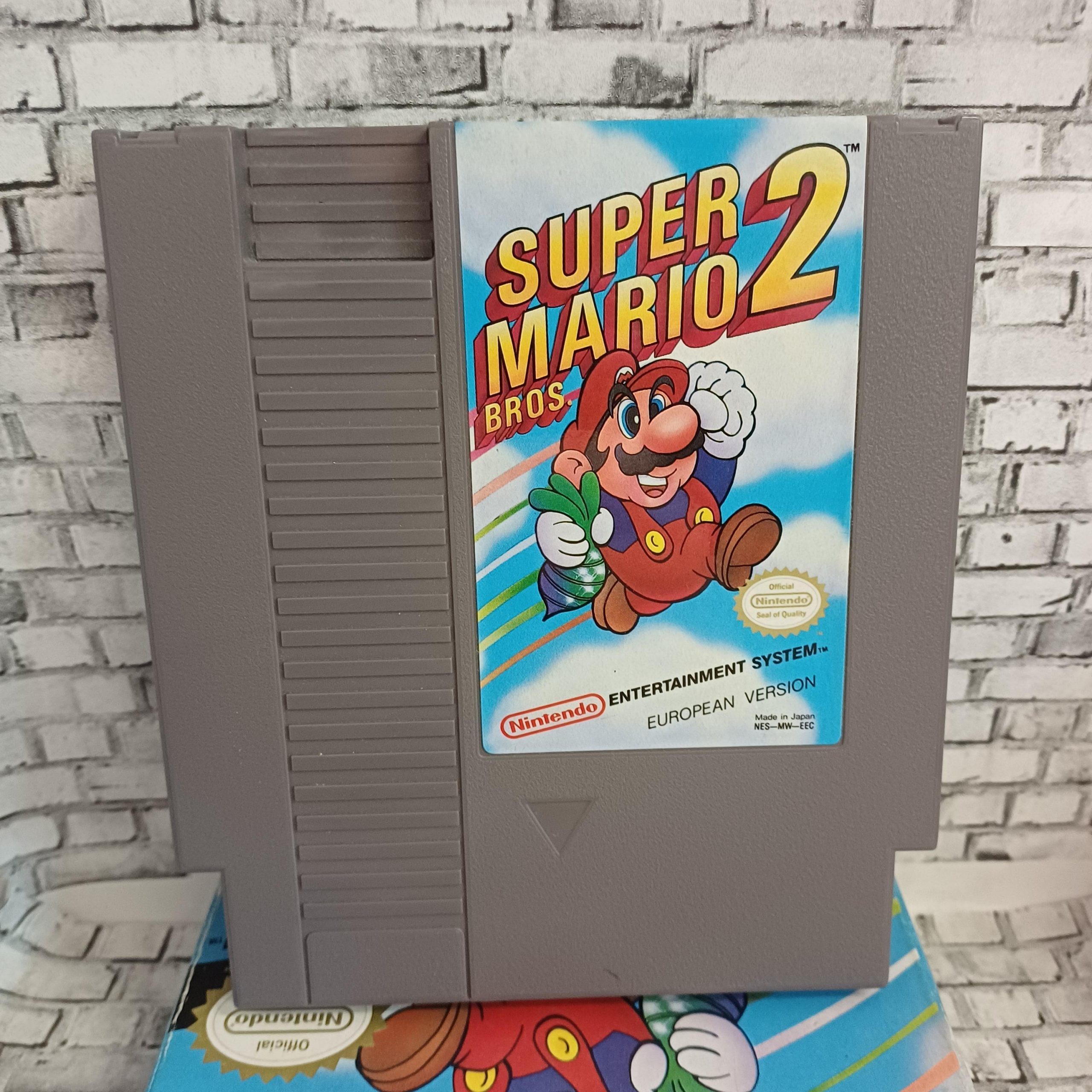 Super Mario Bros. 2 käytetty (NES) EEC Boxed - Image 2