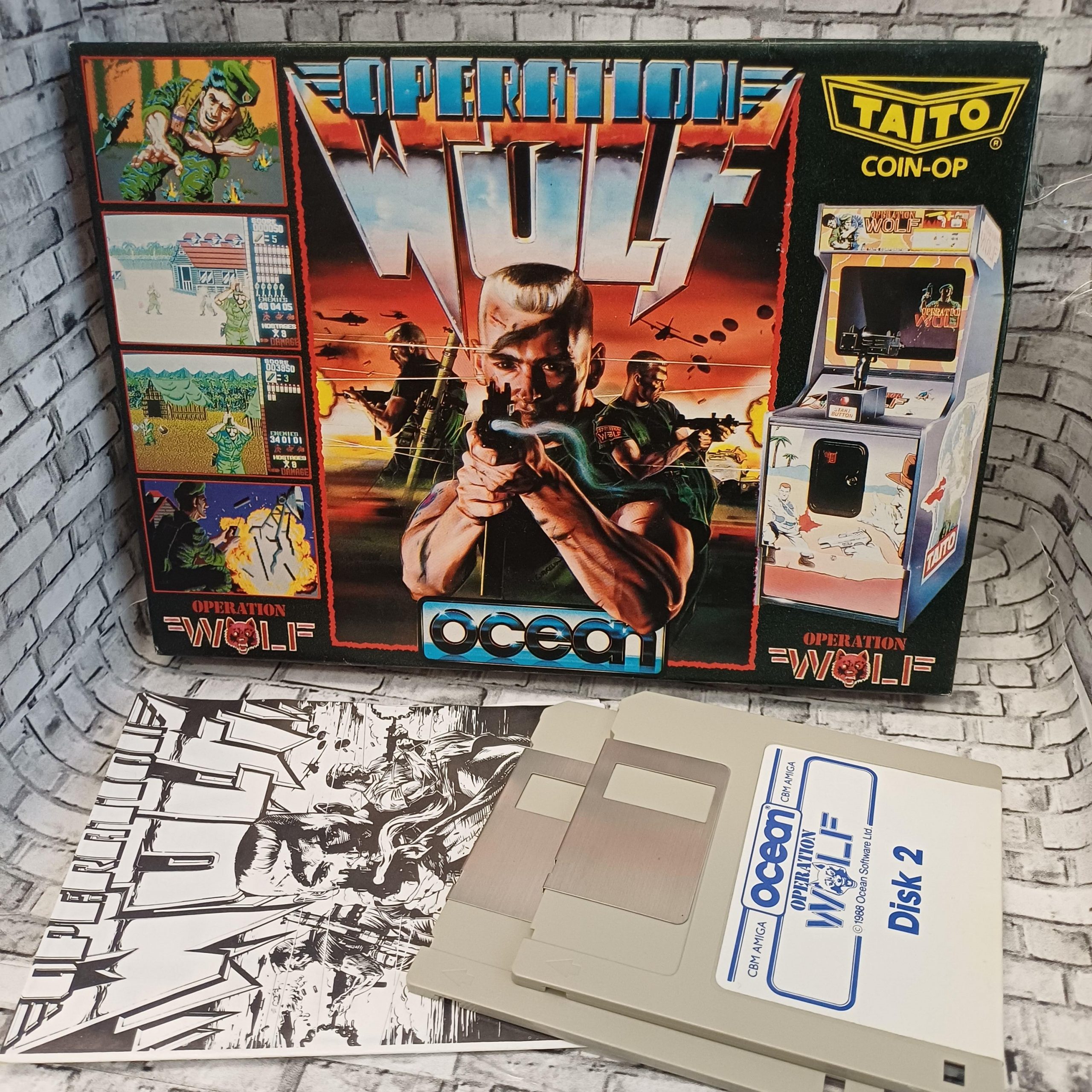 Operation Wulf käytetty (Amiga)