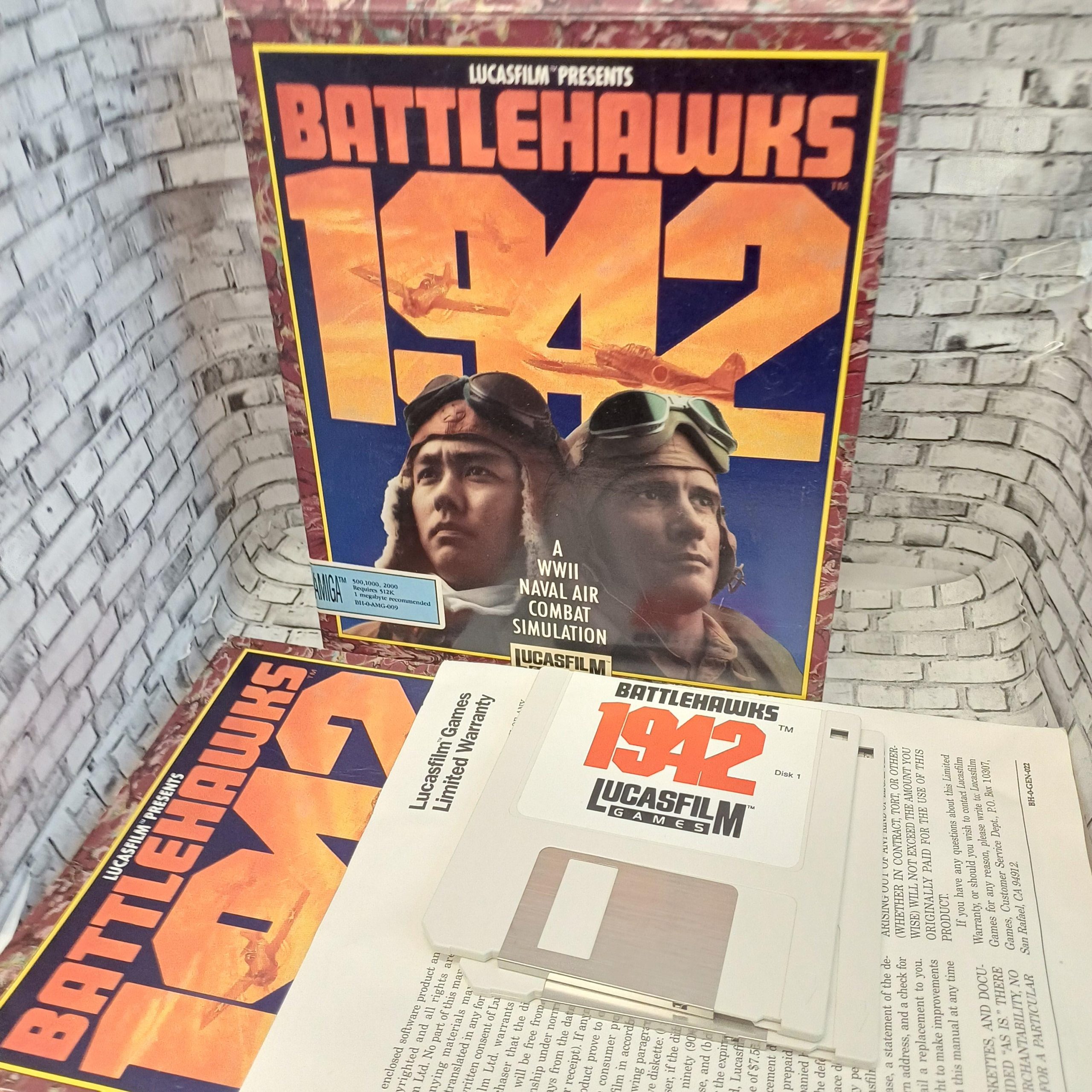 Battlehawks 1942 käytetty (Amiga)