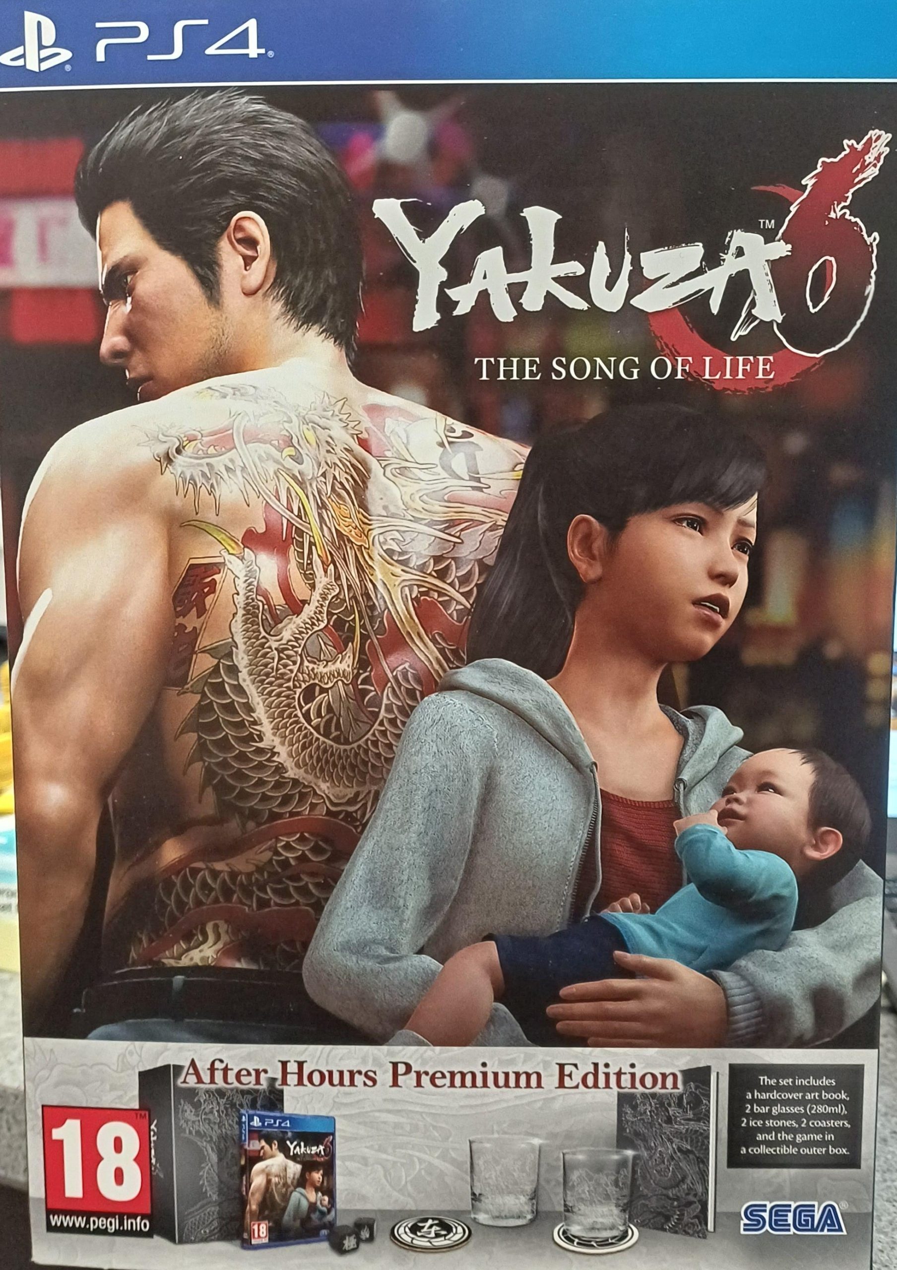 Yakuza 6: the Song of Life After Hours Premium Edition käytetty (PS4)