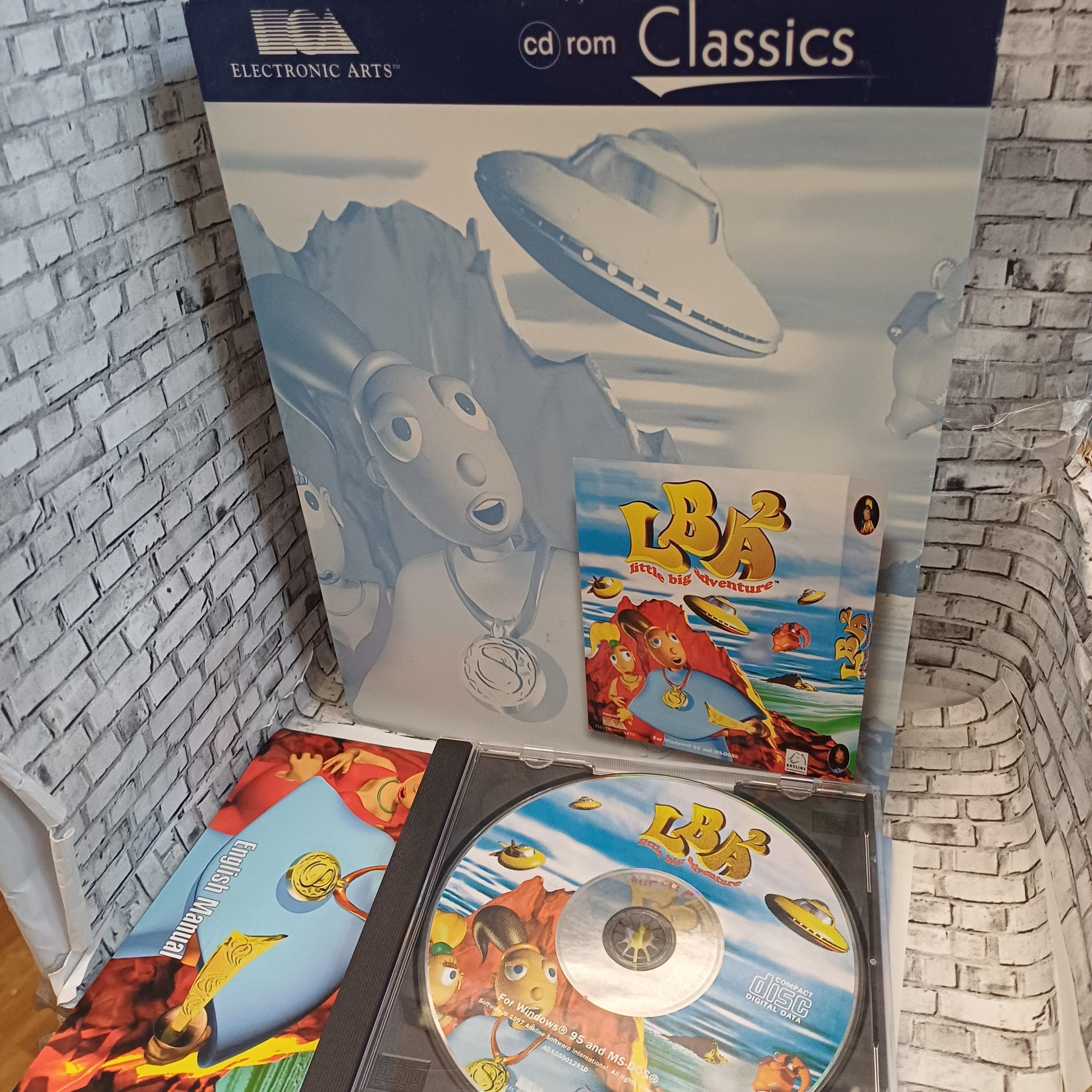 Little Big Adventure 2 käytetty (PC) EA Classics Big Box CIB