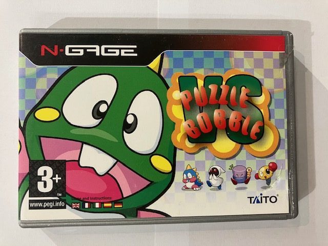 Puzzle Bobble VS käytetty (Nokia N-Gage) CIB