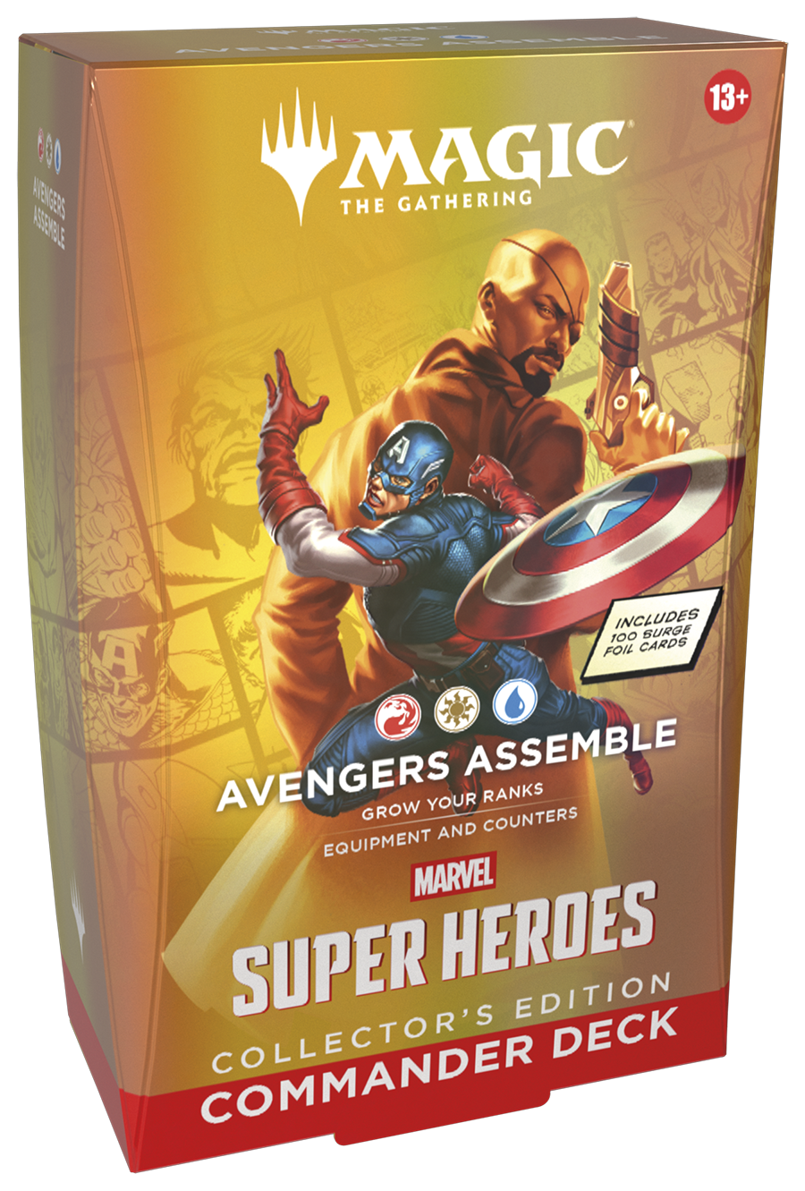 MTG Marvel Super Heroes Collector Commander Deck Avengers Assemble