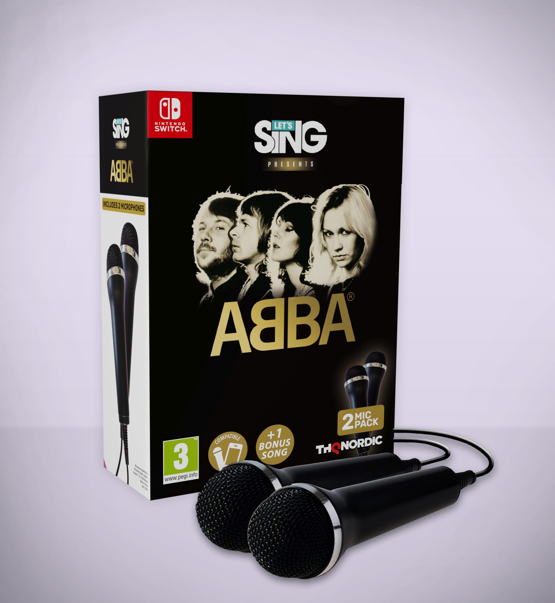 Let's Sing Abba 2027 & 2 mikrofonia (Switch)