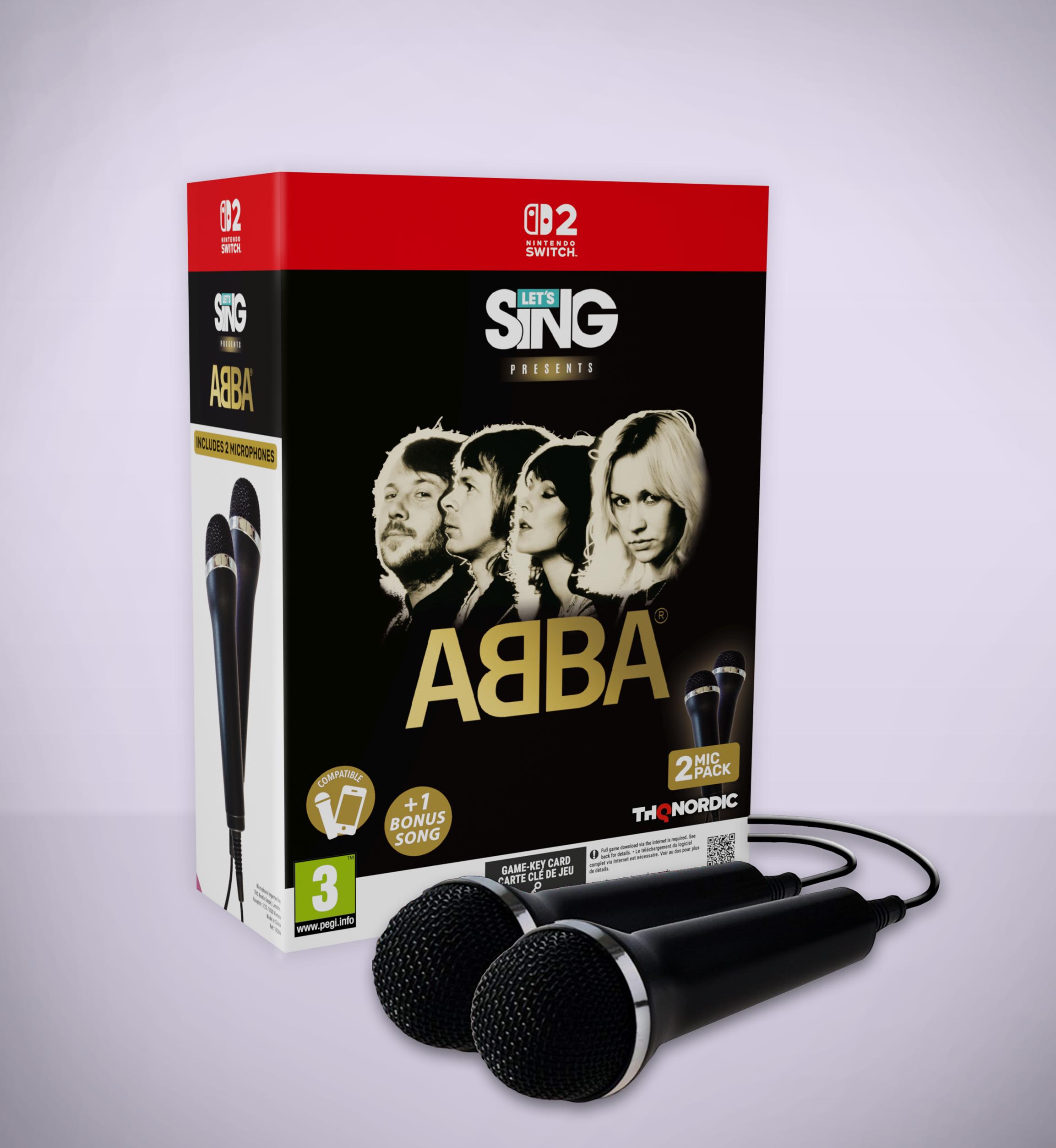 Let's Sing Abba 2027 & 2 mikrofonia (Switch 2)