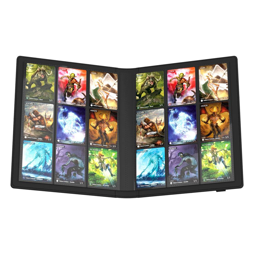 Ultimate Guard Flexxfolio 360 18-Pocket Xenoskin Black -korttikansio - Image 2